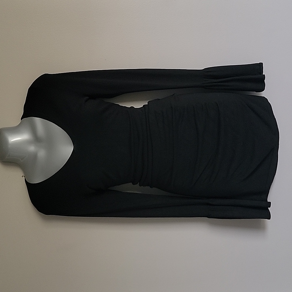 Express black long sleeve bodycon sweater dress size small
